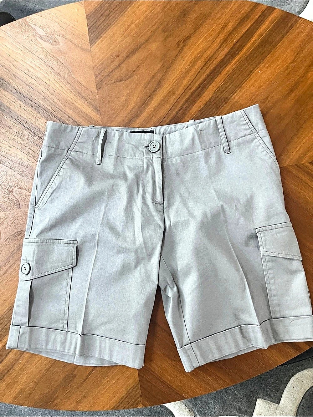 The Limited Drewfit Cargo Shorts Gray Size 12